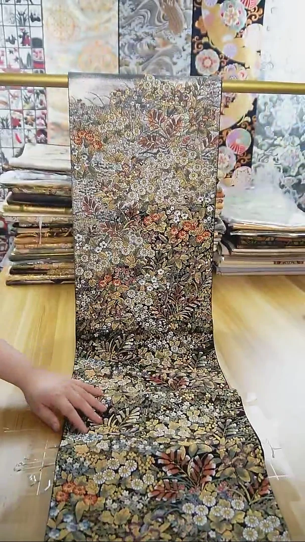 【闪购商品】织绣161 五通细密织花卉特价