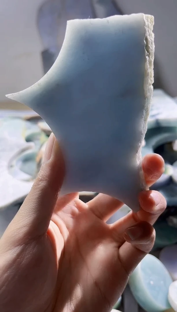 翡翠裸石缅甸翡翠A货陈183