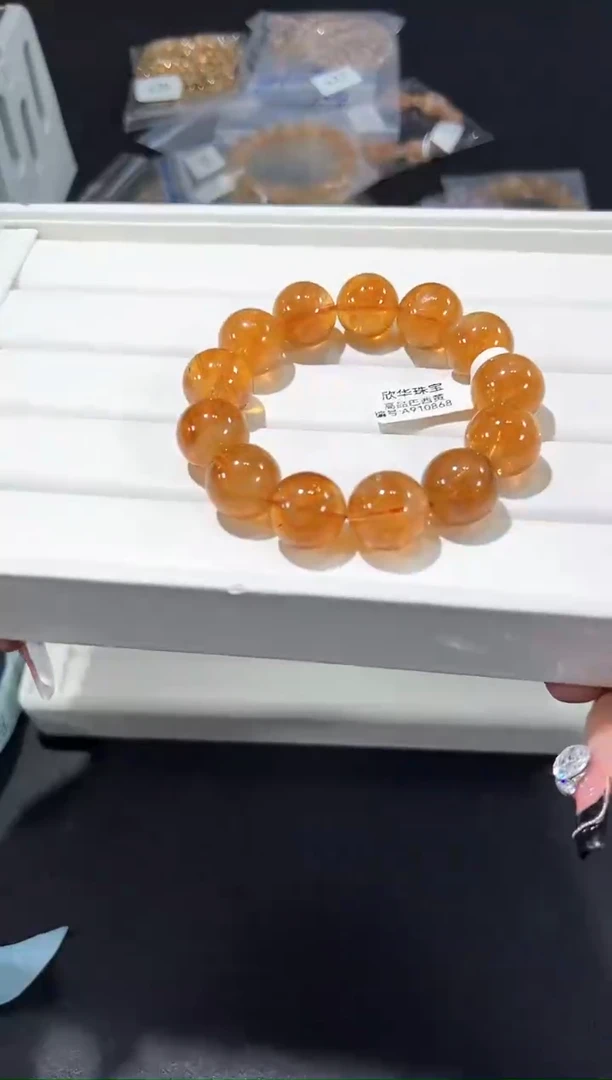 未镶嵌手串水晶42s多样性发起其一【1条】默认微瑕17mm