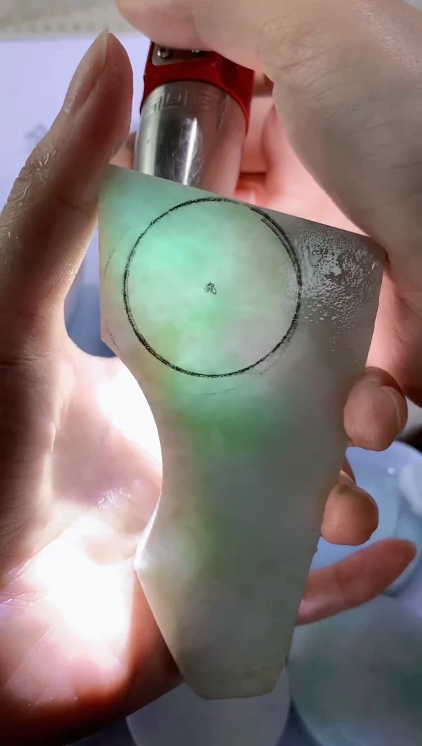 未镶嵌裸石翡翠天然缅甸翡翠A货FC511