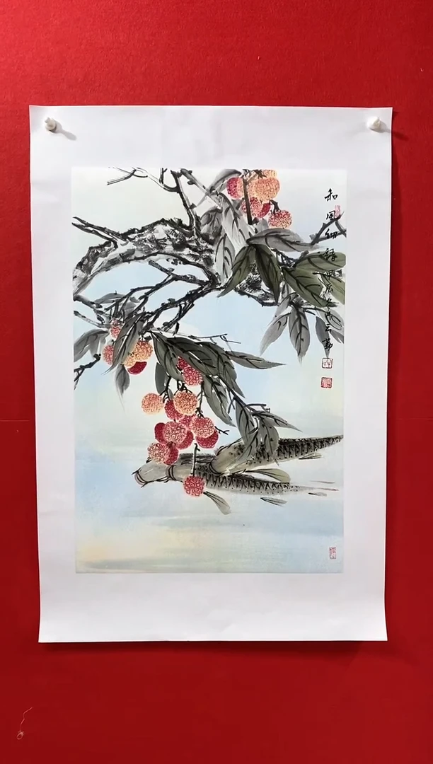 国画国画NYQ杰牛云勤老师作品