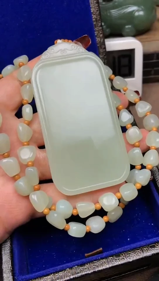 【闪购商品】和田玉颈饰未镶嵌定向 糖心大鹅 菲菲