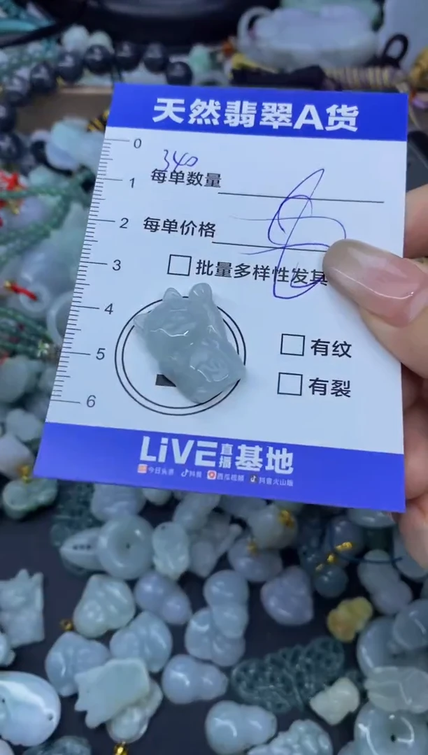 颈饰未镶嵌翡翠天然翡翠A货批量多样性发一件