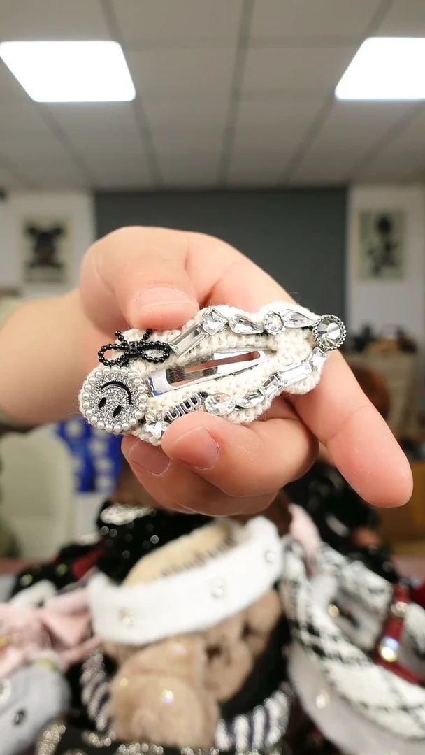 非金属布艺侧夹