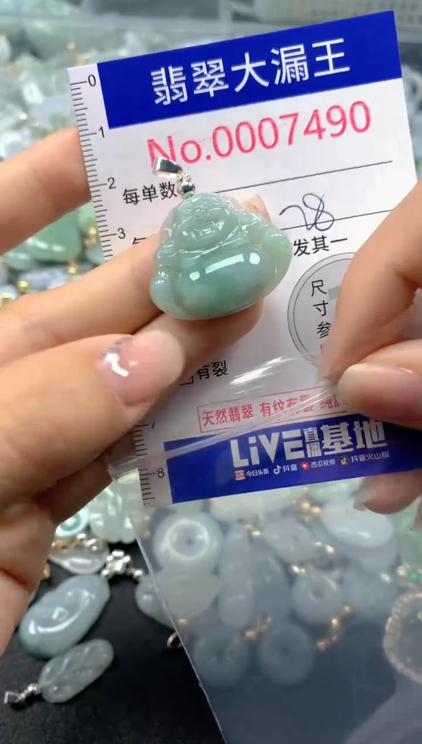 颈饰未镶嵌翡翠7490