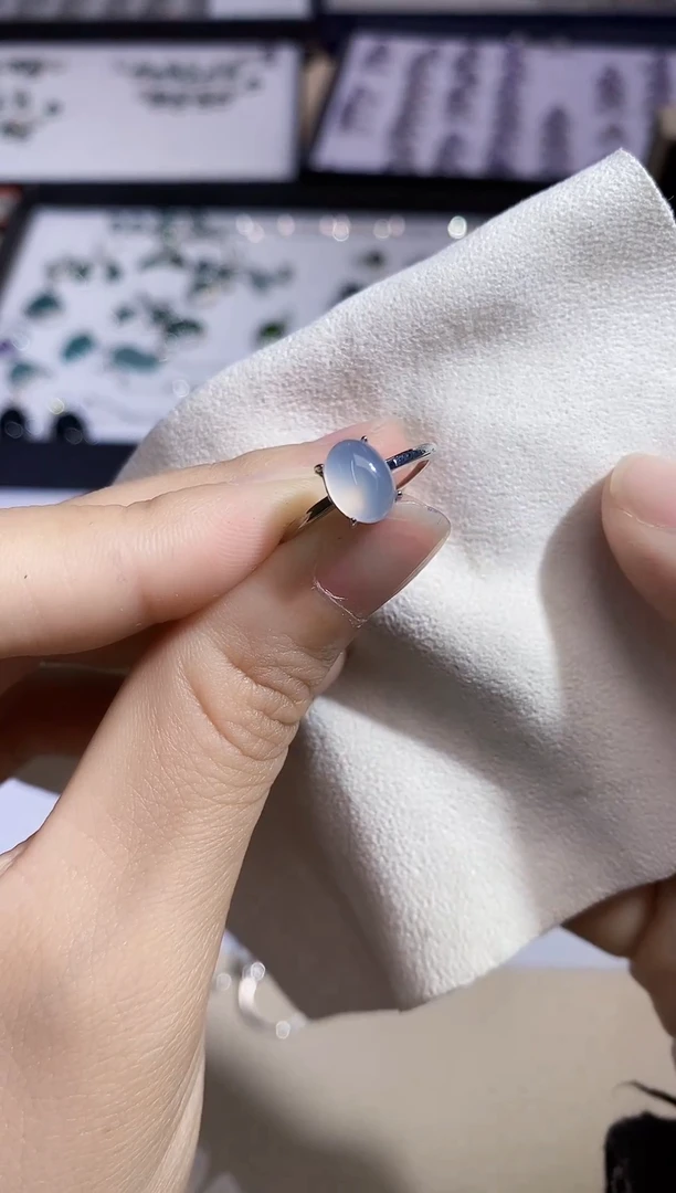 【闪购商品】玛瑙/玉髓戒指合金多样性 发其一  【82】