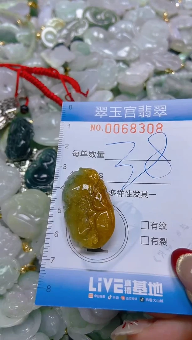 【闪购商品】翡翠颈饰未镶嵌闪购0068308