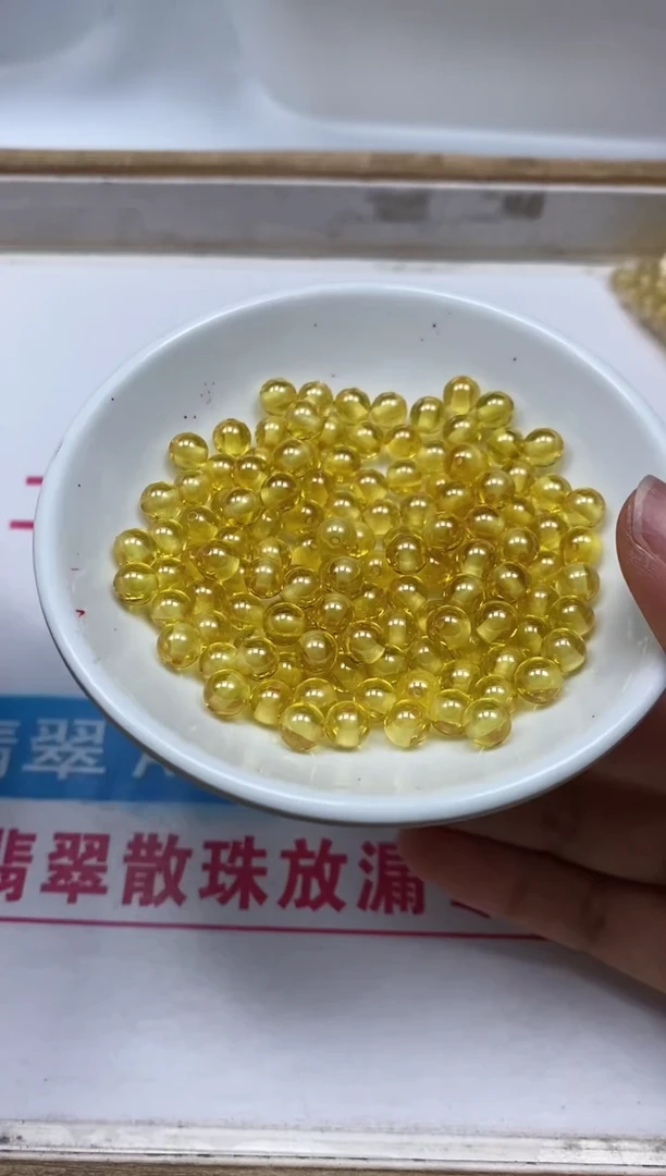 散珠天然锆石未镶嵌M463 黄锆石6mm10个9.9元