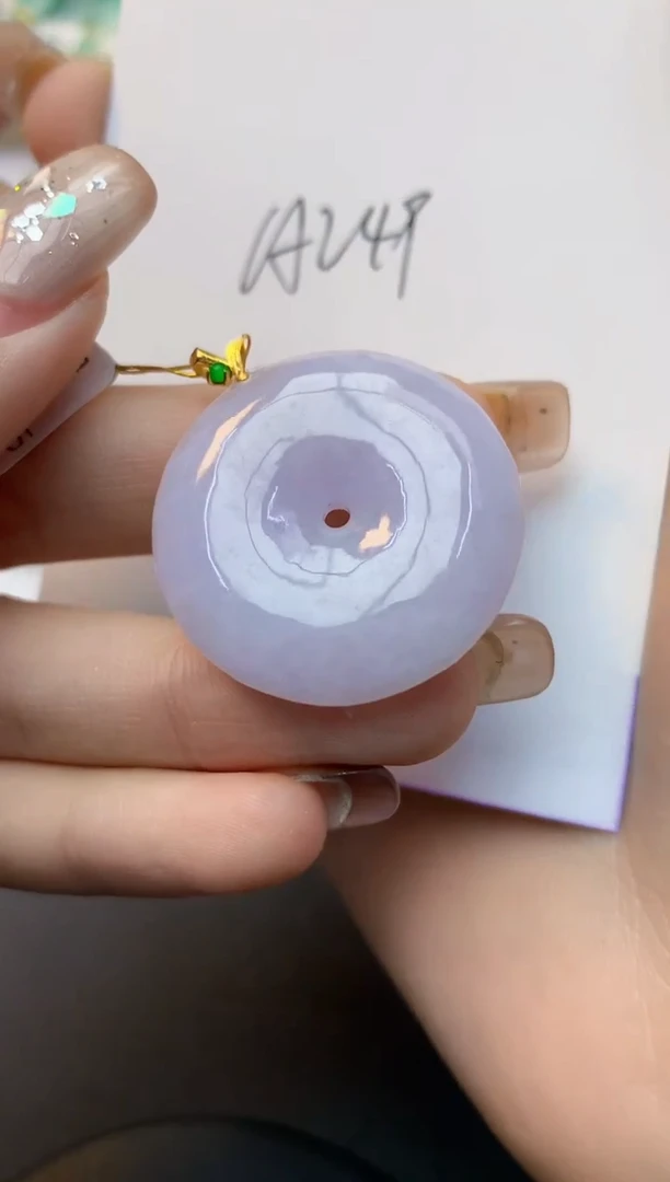 颈饰18K金镶嵌翡翠纯天然A货翡翠百元以上9元证书费自理