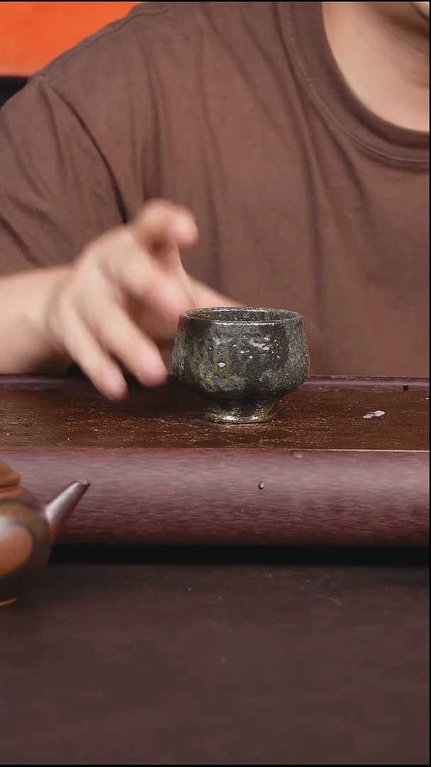 茶壶紫砂 柴烧 杯