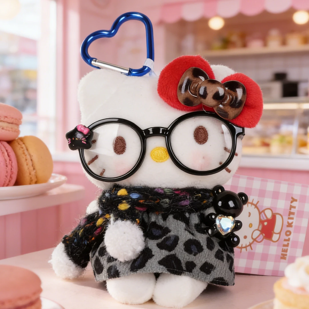 Hello Kitty可爱毛绒公仔包包挂饰钥匙扣玩偶