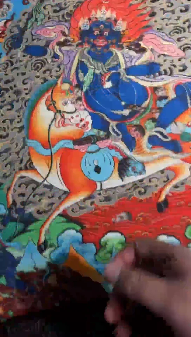 卷轴画东东唐卡tk16