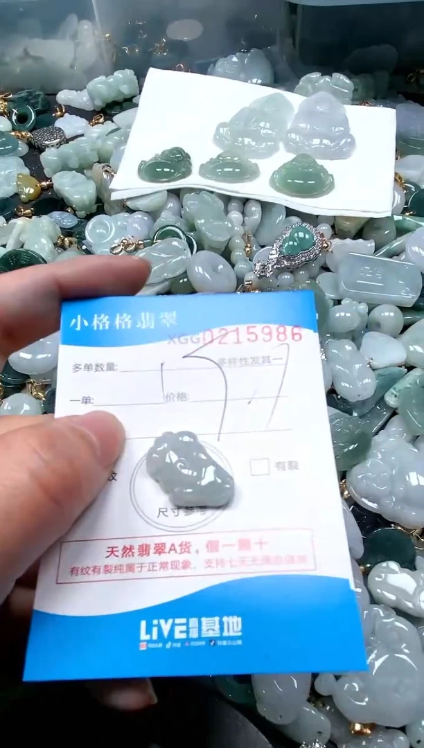 【闪购商品】翡翠颈饰未镶嵌闪购商品0215986