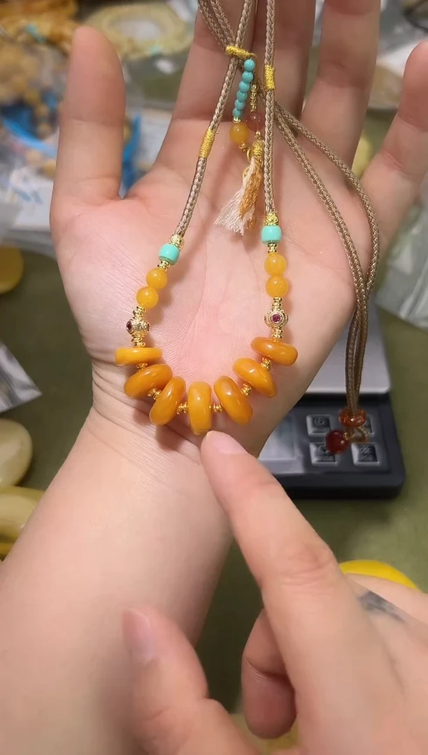 裸石琥珀未镶嵌琥珀蜜蜡吊坠