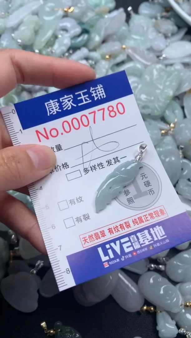 颈饰未镶嵌翡翠7780