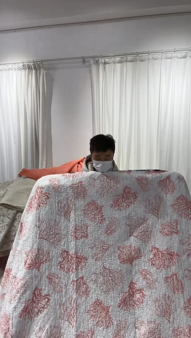 棉200*230纯棉床盖124号微瑕