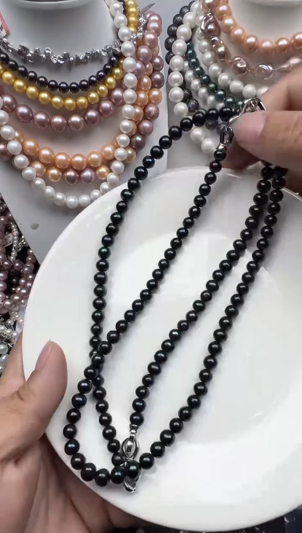 【闪购商品】淡水珍珠颈饰未镶嵌1