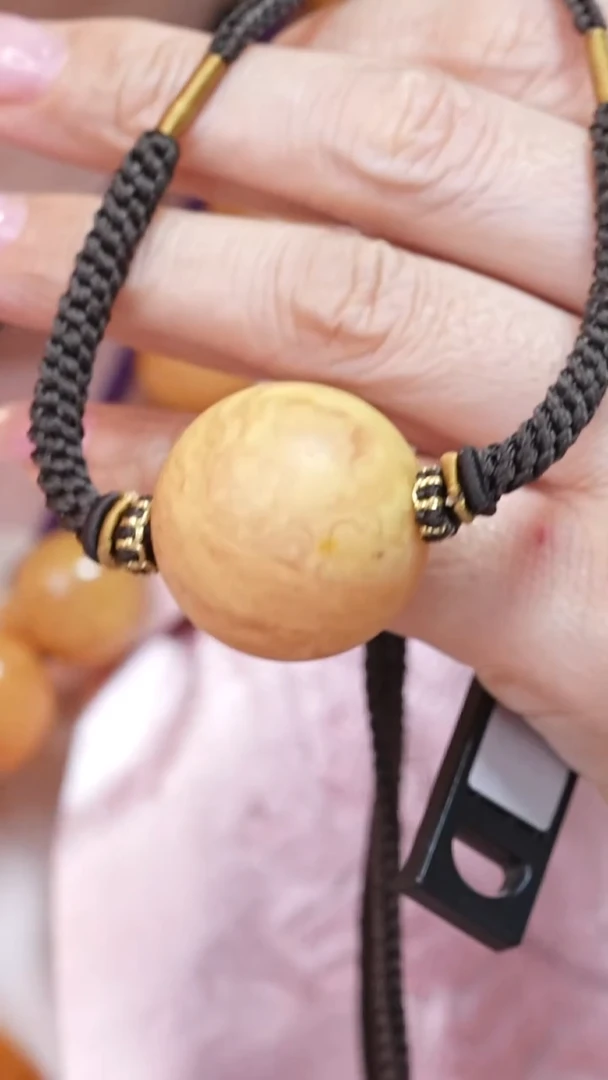 蜜蜡颈饰未镶嵌7831天然蜜蜡珠宝奇石云端妖孽全部保真