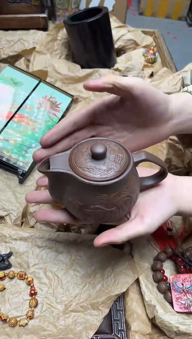 茶壶紫砂八号甄选八号甄选