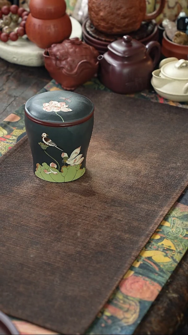 粉浆茶叶罐24234