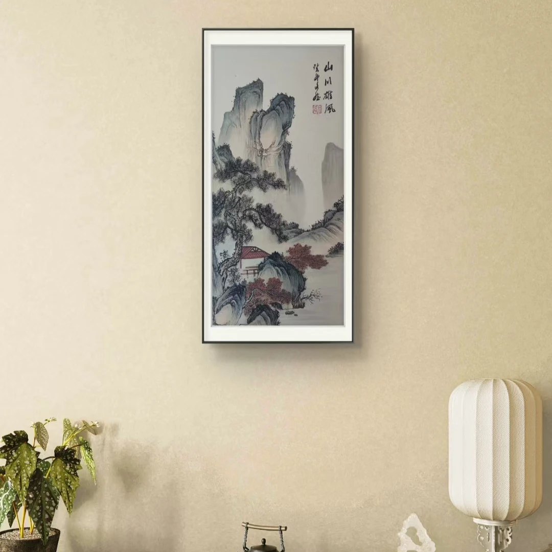 山川雄风-赵文斌-绘画