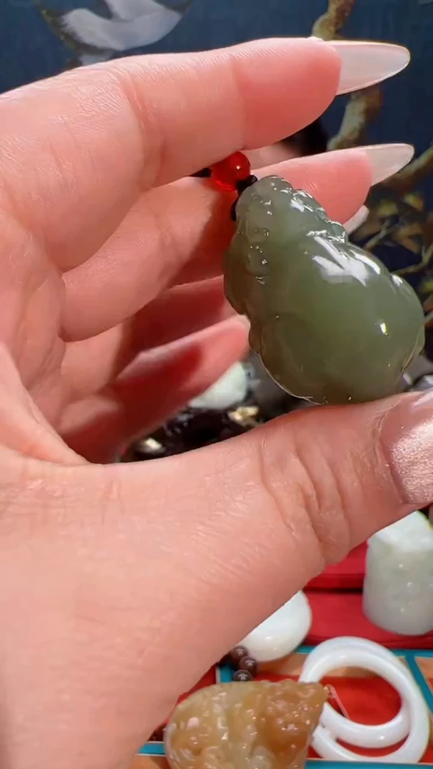 【闪购商品】和田玉吊坠未镶嵌1