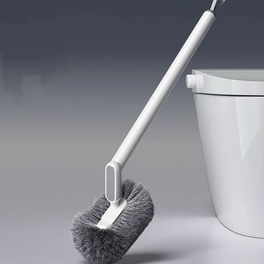 厕所马桶刷无死角家用壁挂卫生间新款清洁神器弯头长柄洁厕刷