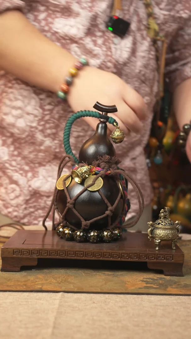 【闪购商品】040大漆葫芦一物一拍记葫堂出品