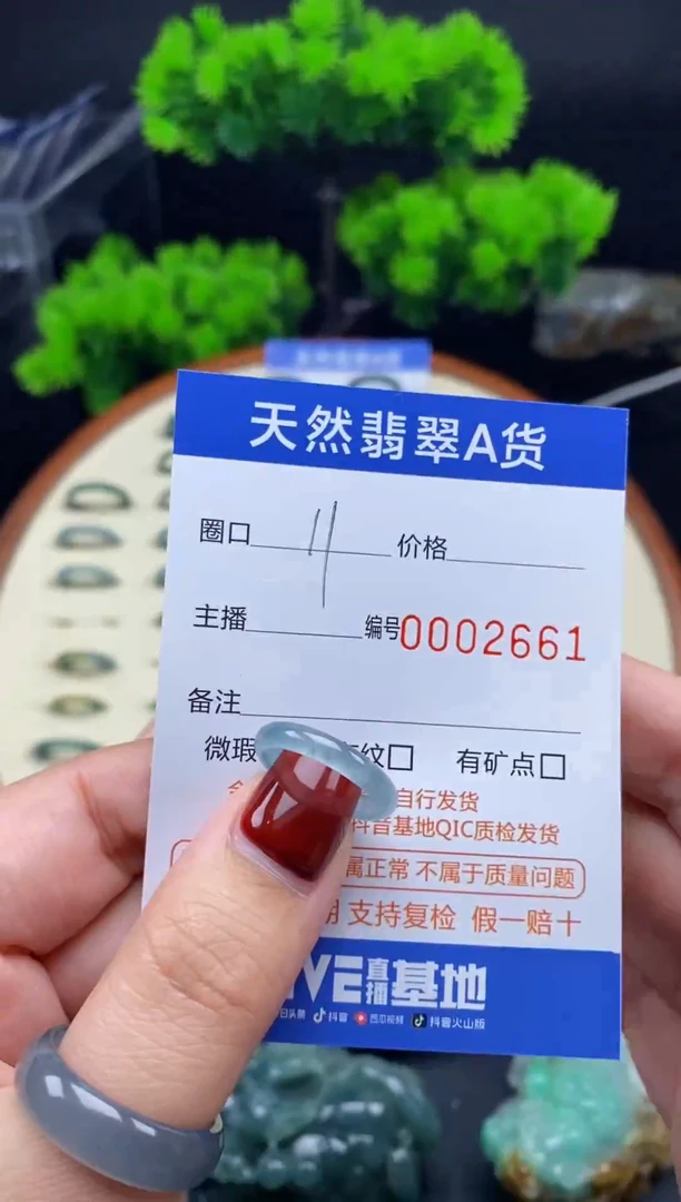 【闪购商品】翡翠戒指未镶嵌翡翠戒圈