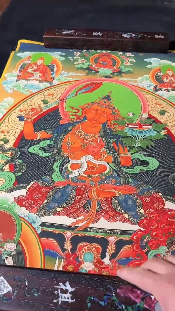 卷轴画藏式珍藏彩绘艺术馆64