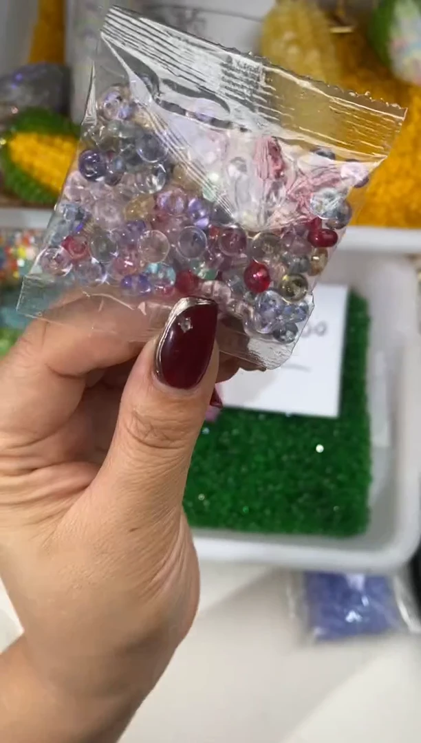 玻璃2154卡6算盘珠300颗