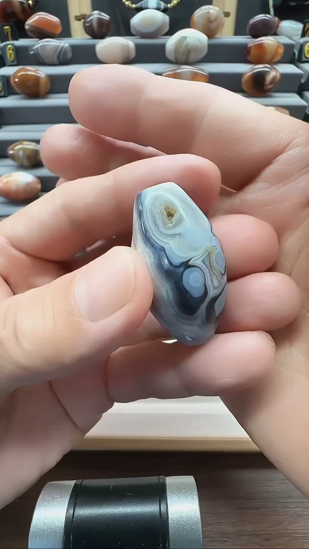 未镶嵌颈饰玛瑙/玉髓玛瑙42*24