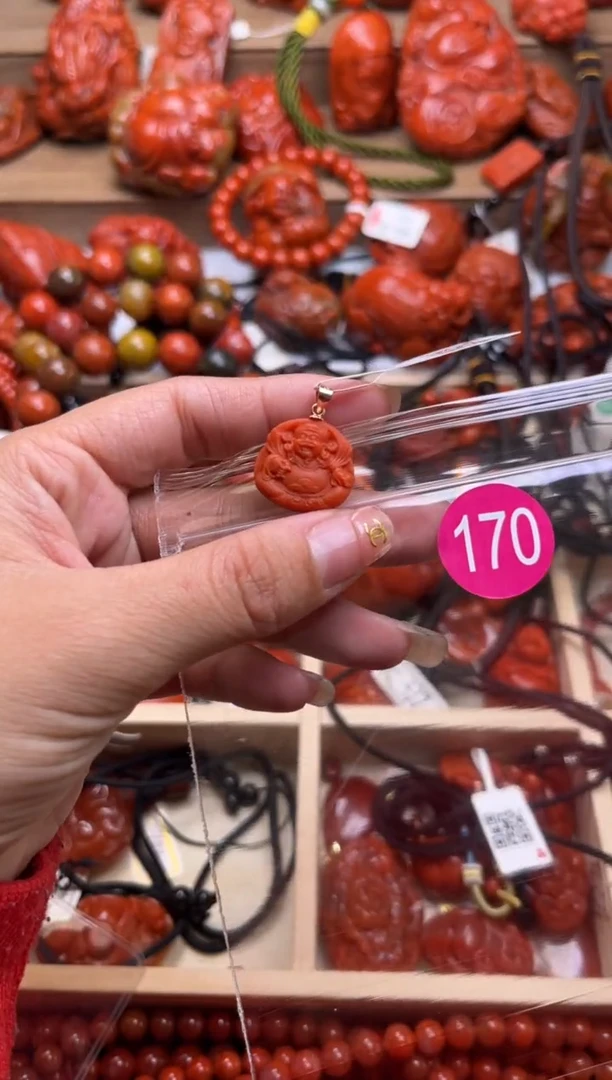 【闪购商品】南红玛瑙珠宝奇石银S925镶嵌170