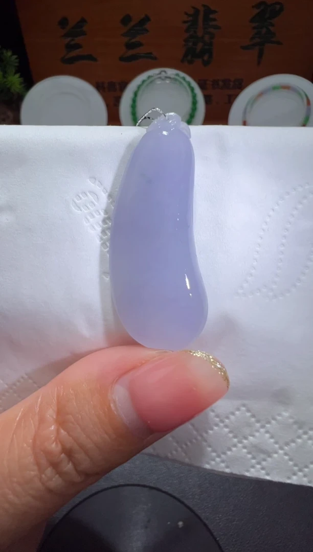 【闪购商品】定制翡翠未镶嵌40.2*16*6.8福瓜