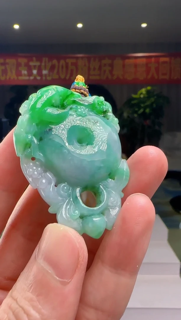 翡翠未镶嵌吊坠(不含链)DY@@WS50704007