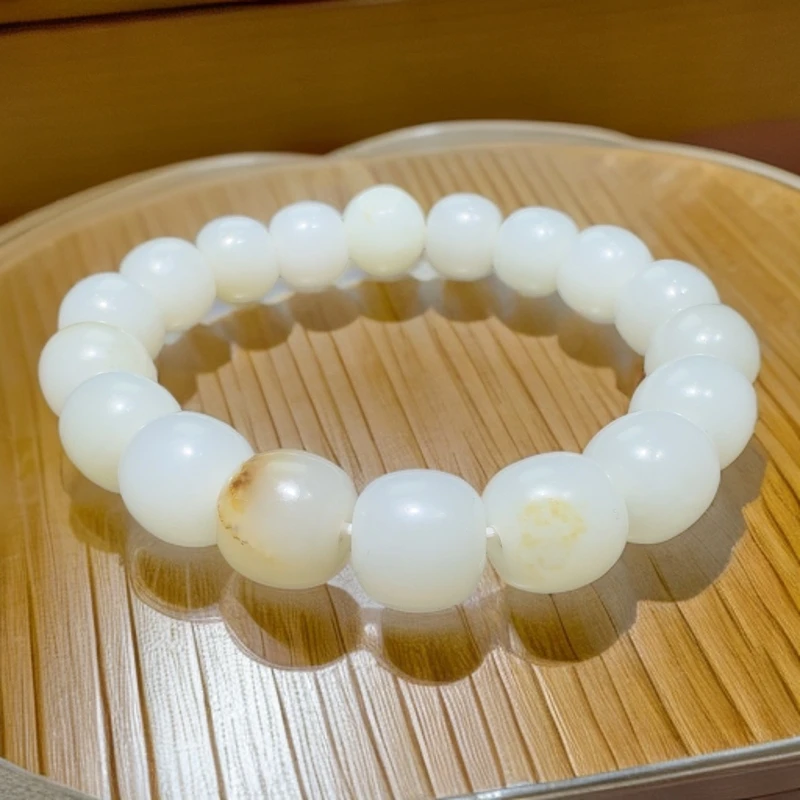 和田玉未镶嵌手串