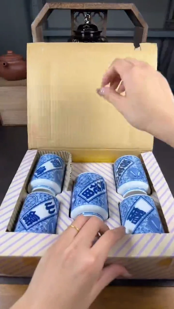 茶道陶瓷茶具套装