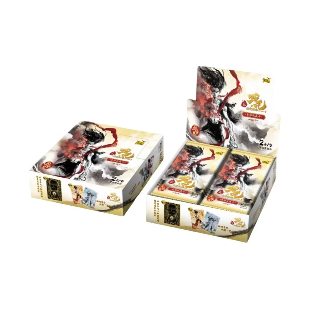 【抓大猪/QZR+4】卡游哪吒灵焰包二弹卡牌收藏盲盒（思思代拆）