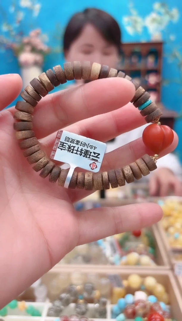 未镶嵌手串南红玛瑙设计款珠串