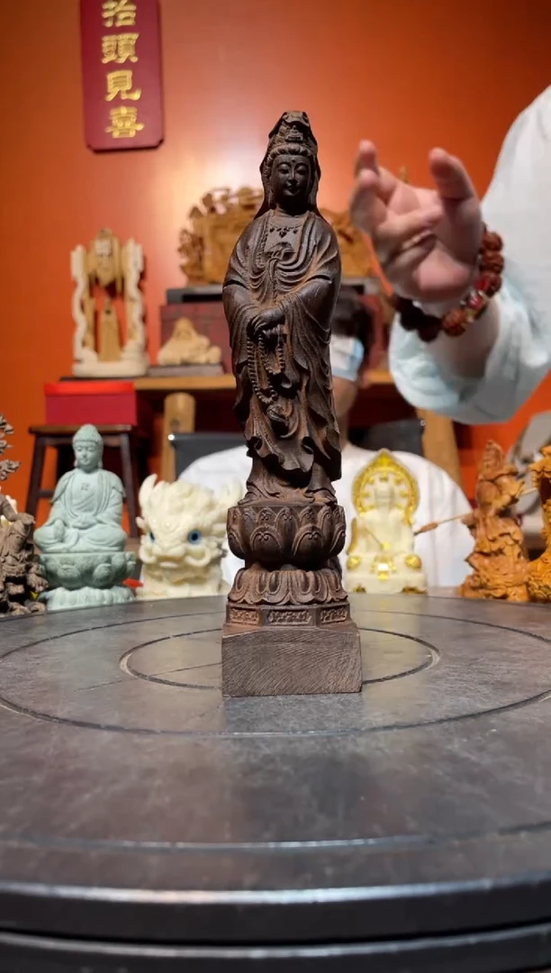 风车木（黑檀木）其他（直播推荐）   黑檀观音