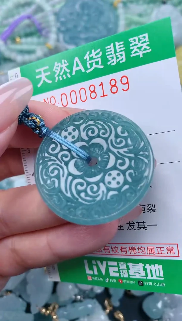 翡翠未镶嵌颈饰.0008189