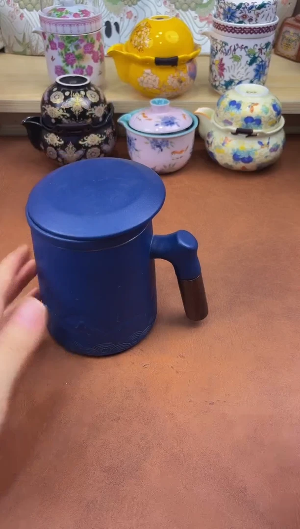 陶陶瓷茶具摆件旅行套组