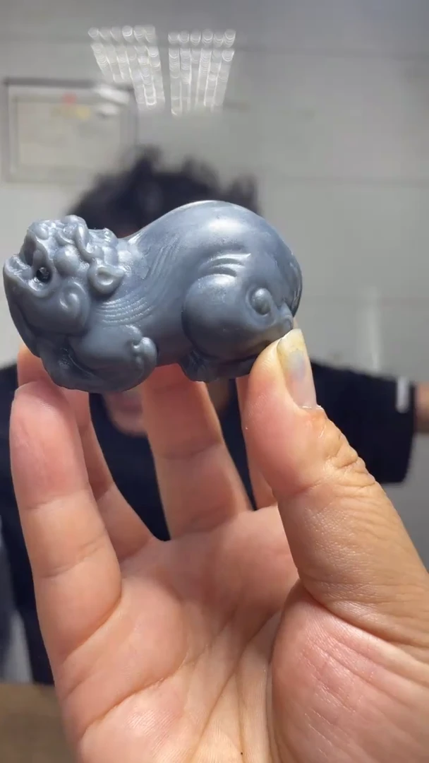 和田玉未镶嵌把件1