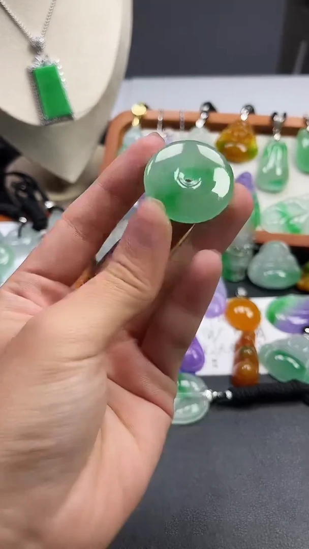 颈饰未镶嵌翡翠  所见即所得 一图一物