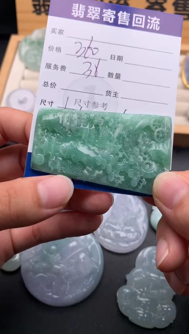 颈饰未镶嵌翡翠10145949