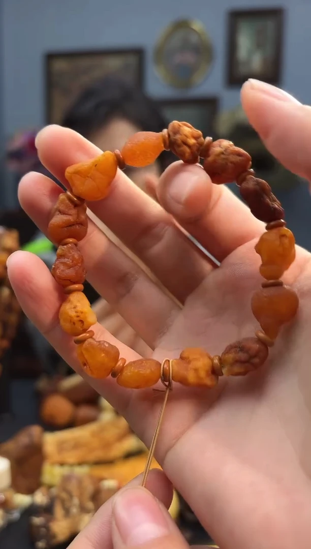 手串琥珀未镶嵌手串