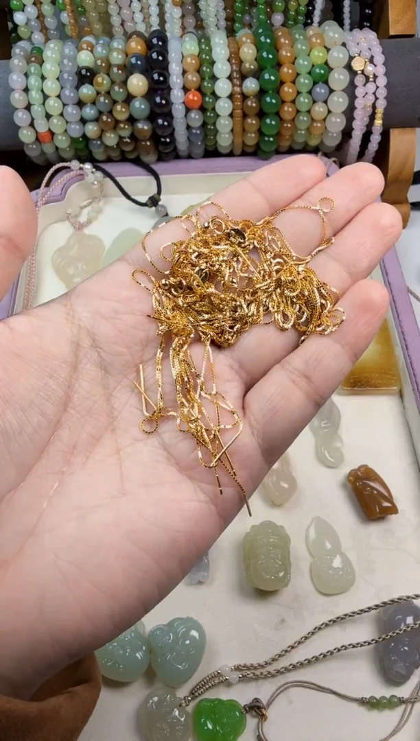 项链未镶嵌和田玉银s955项链多样性发其一