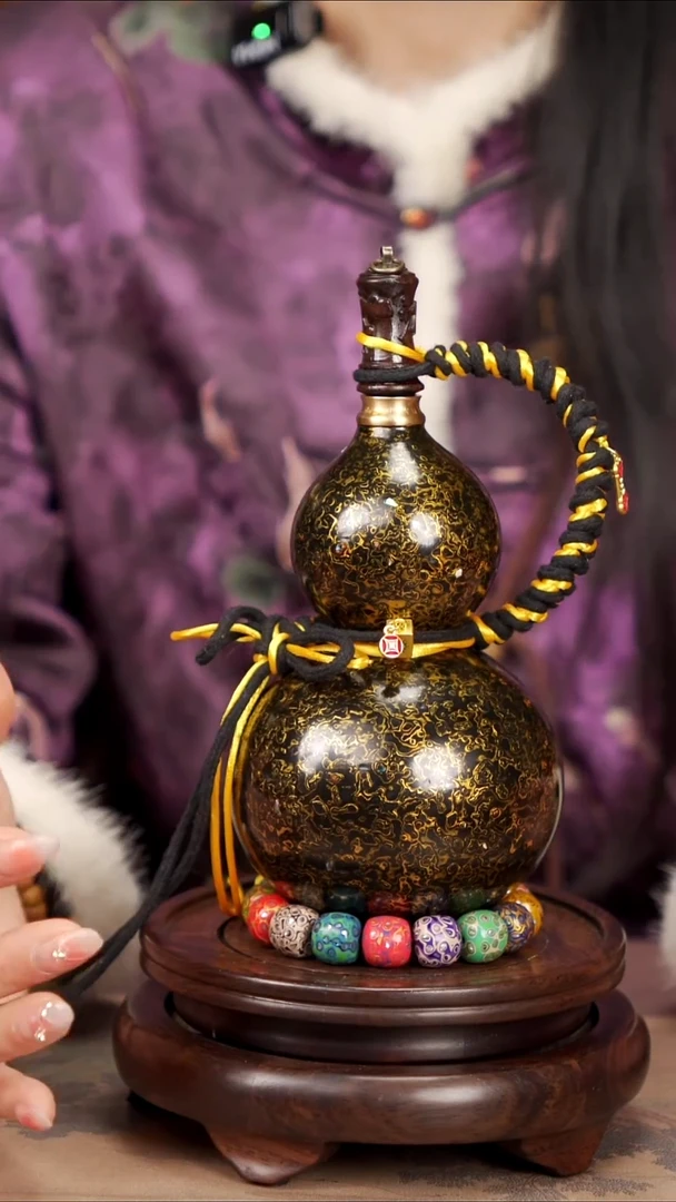 【闪购商品】48-易林高端工艺大漆酒葫芦--288