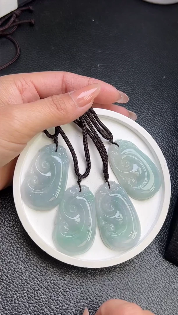 【闪购商品】翡翠颈饰未镶嵌K666-859 如意多样性发一