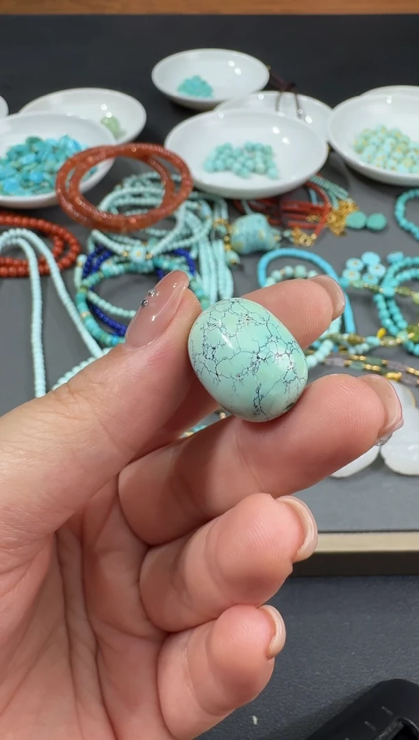 绿松石未镶嵌裸石S0808-S3793-138